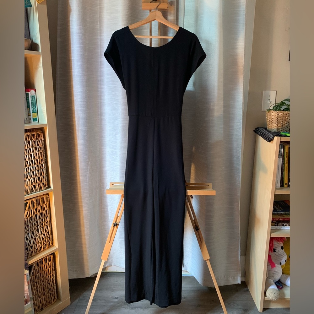Loft black jumpsuit